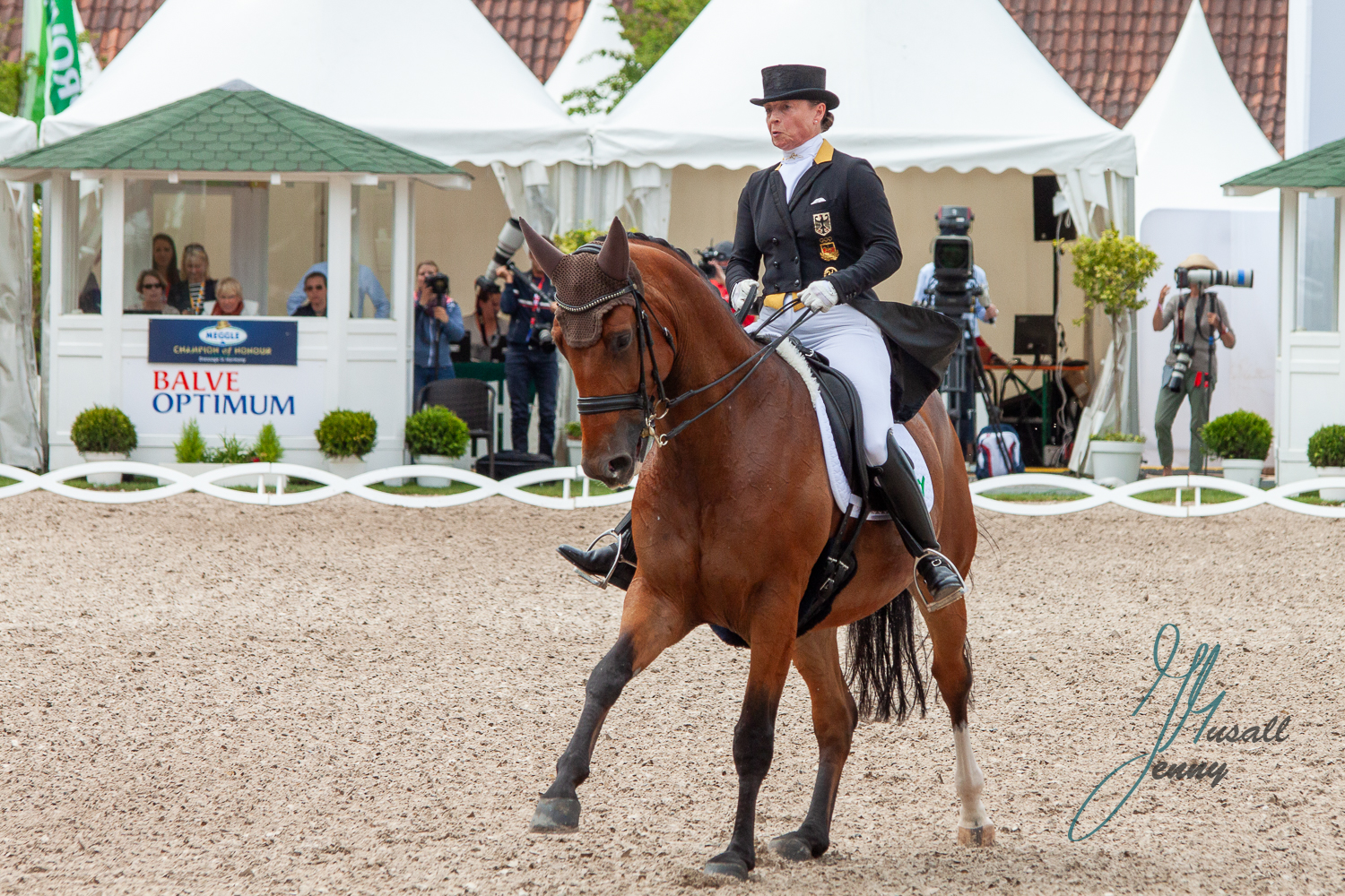 Isabell Werth (GER) mit Emilio 107 auf dem Balve Optimum 2017