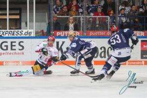 Iserlohn Roosters gegen Eisbaeren Berlin in der Deutschen Eishockey Liga, Iserlohn am 05.01.2020