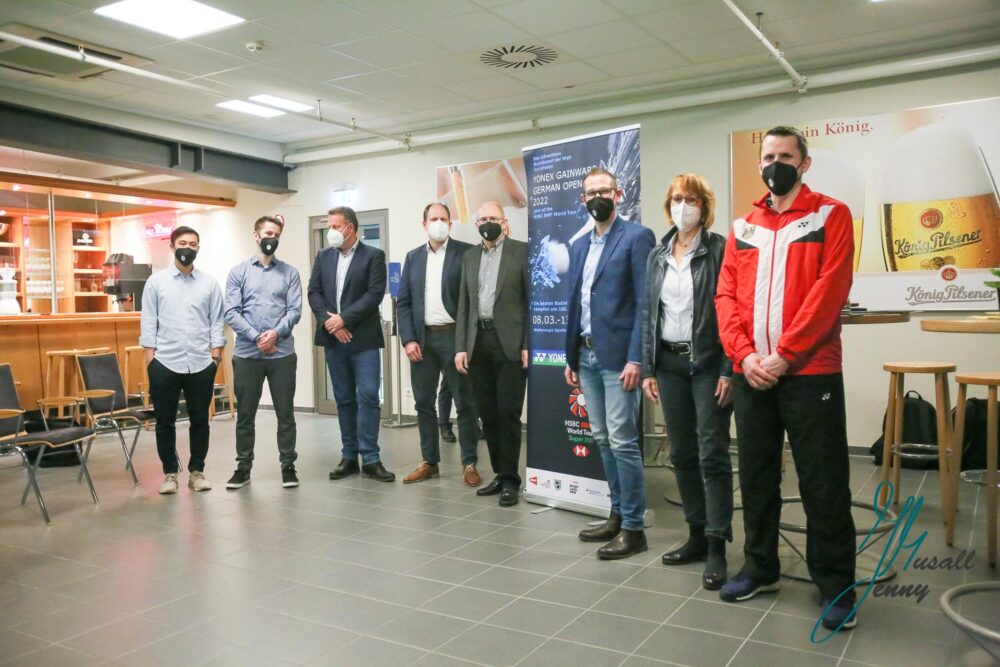 Yonex Gainward German open Pressekonferenz 2022