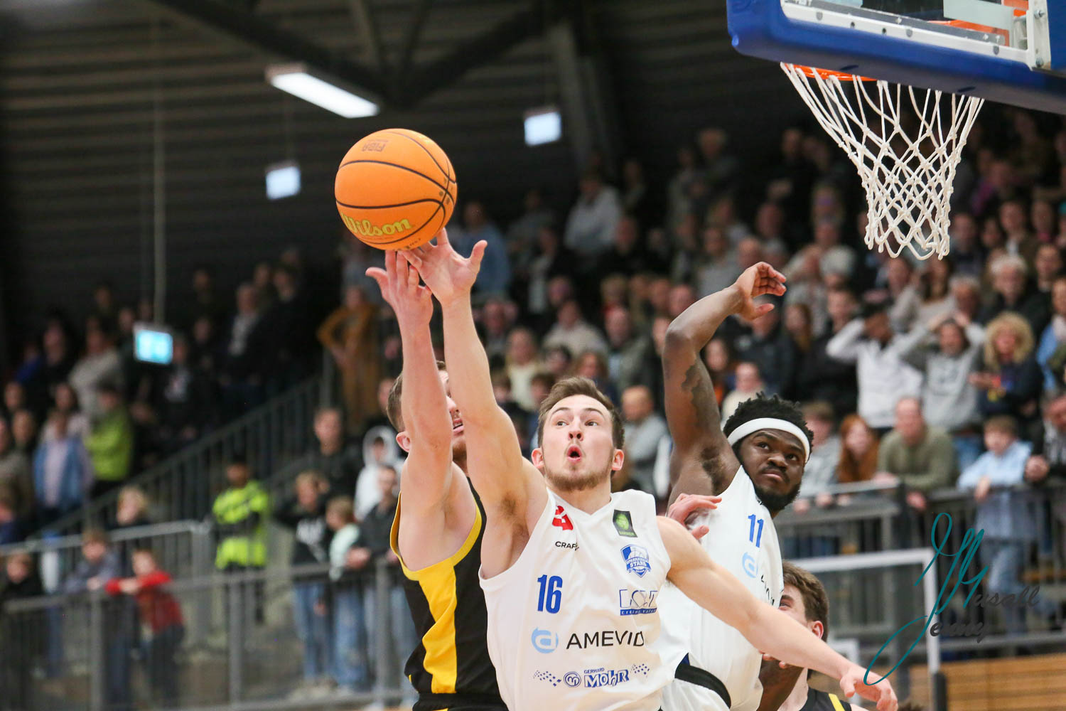 Conley Jacob Garrison (VfL SparkassenStars Bochum) und TJ Crockett (VfL SparkassenStars Bochum)