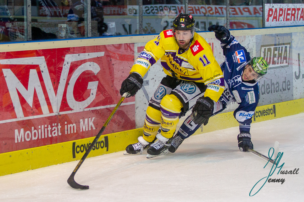 Iserlohn Roosters - Krefeld Pinguine am 18. Januar 2019