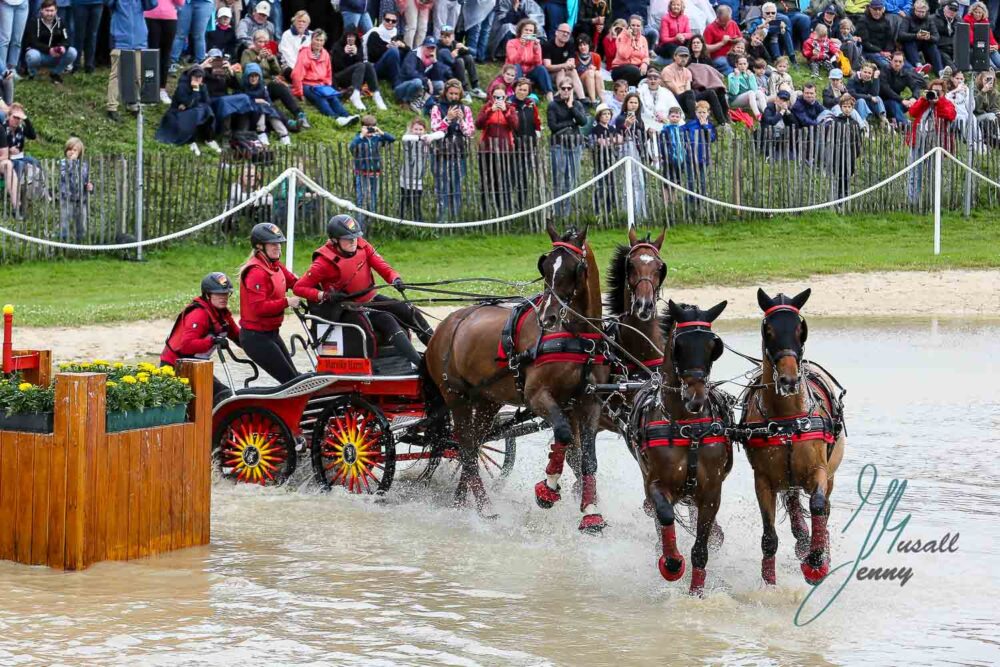 Mareike Harm (GER) in der Teilpruefung Marathon-Teipruefung des Preis der Schwartz-Gruppe auf dem CHIO Aachen