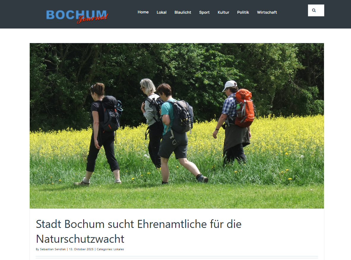 Bochum Journal: Herzensprojekt