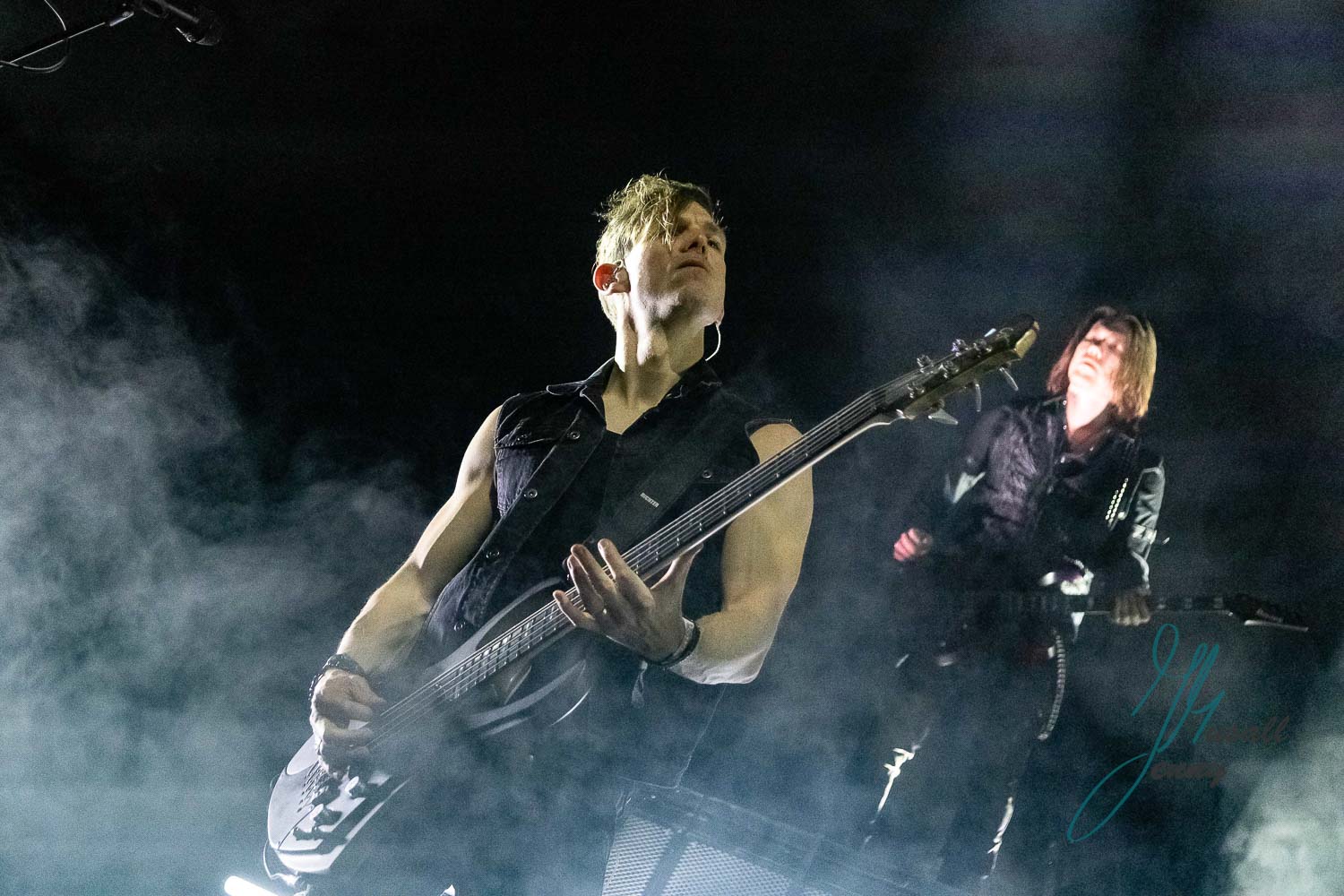 Rupert Keplinger von Eisbrecher auf dem Pott-Out-Festival 2025 im Bochumer RuhrCongress