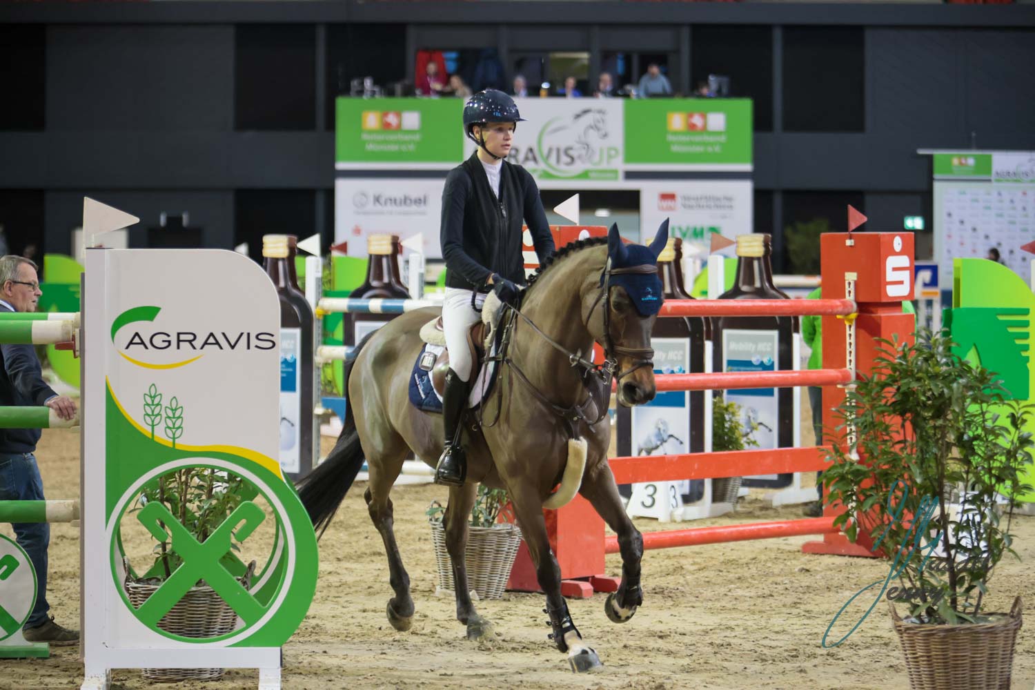 Arbeiten auf dem Agravis-Cup Münster