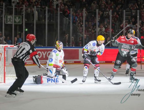 Haie setzen Sonntagssiegesserie gegen Bremerhaven fort